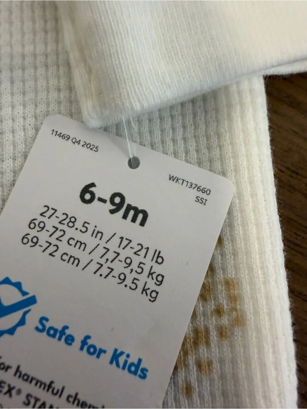 NWT - Carter's Child of sleep ‘N play CONSTRUCTION (6-9 months)